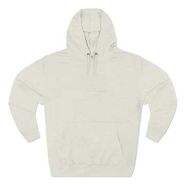 Oatmeal Heather Three Panel Fleece Hoodie By Vestivogue